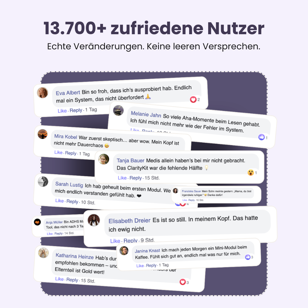 ClarityKit™ - Dein ADHS-Toolkit für Fokus, Ruhe & Orientierung