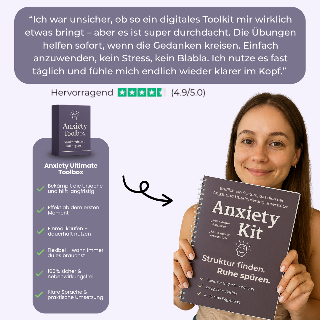 AnxietyKit™ - Dein System gegen Angst, Panik & Kontrollverlust