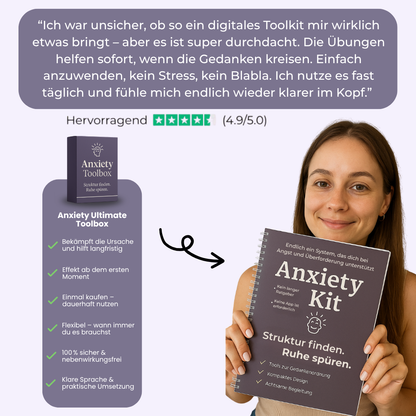 AnxietyKit™ - In nur 7 Tagen zu einem Leben ohne Angststörung