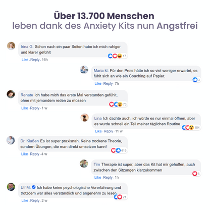 AnxietyKit™ - In nur 7 Tagen zu einem Leben ohne Angststörung