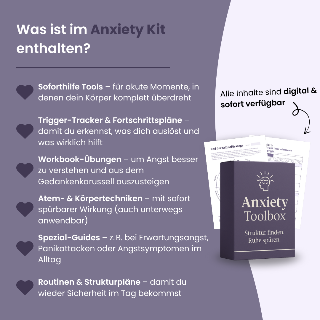AnxietyKit™ - Dein System gegen Angst, Panik & Kontrollverlust