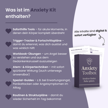 AnxietyKit™ - In nur 7 Tagen zu einem Leben ohne Angststörung
